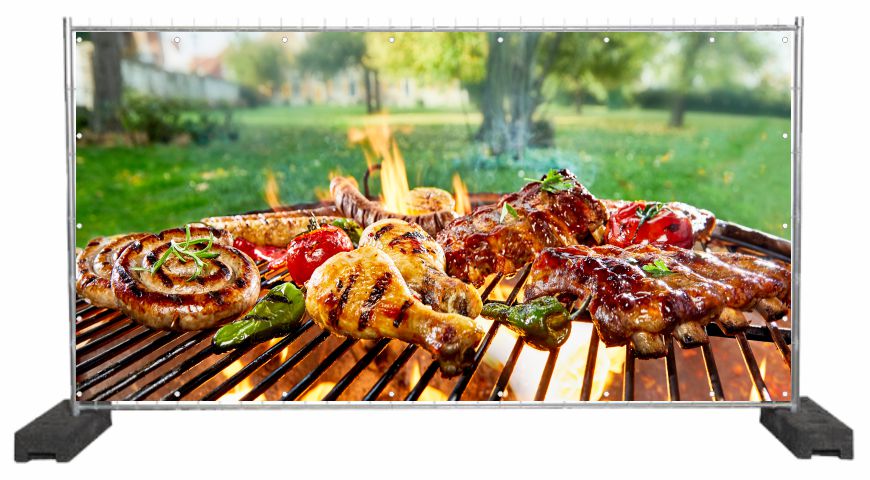 Dekobanner Sommer Grillmeister