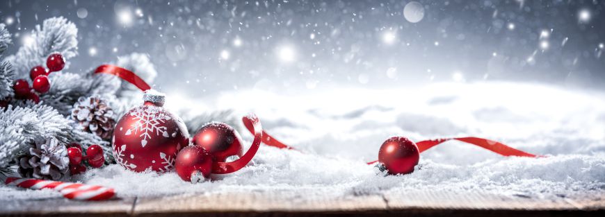 Weihnachtsstimmung Dekoplane
